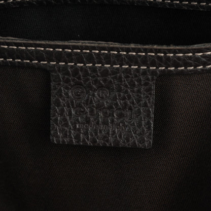 Gucci Crystal Monogram Medium Joy Boston Dark Brown 7 of 8
