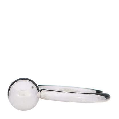 Tiffany Sterling Silver 8mm HardWear Ball Ring 53 6.5 3 of 7