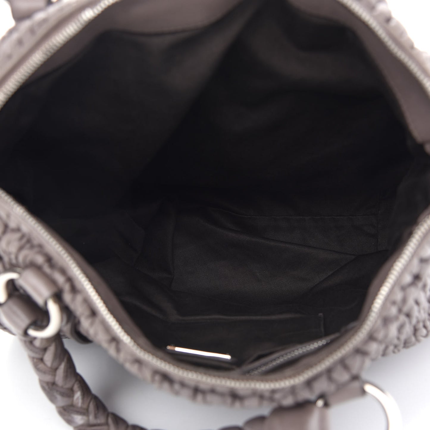 Nappa Matelasse Shopping Tote Argilla