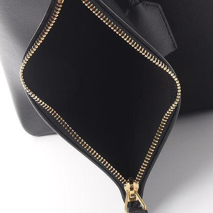 Saint Laurent Calfskin Large Shopping Tote Black 7 of 10