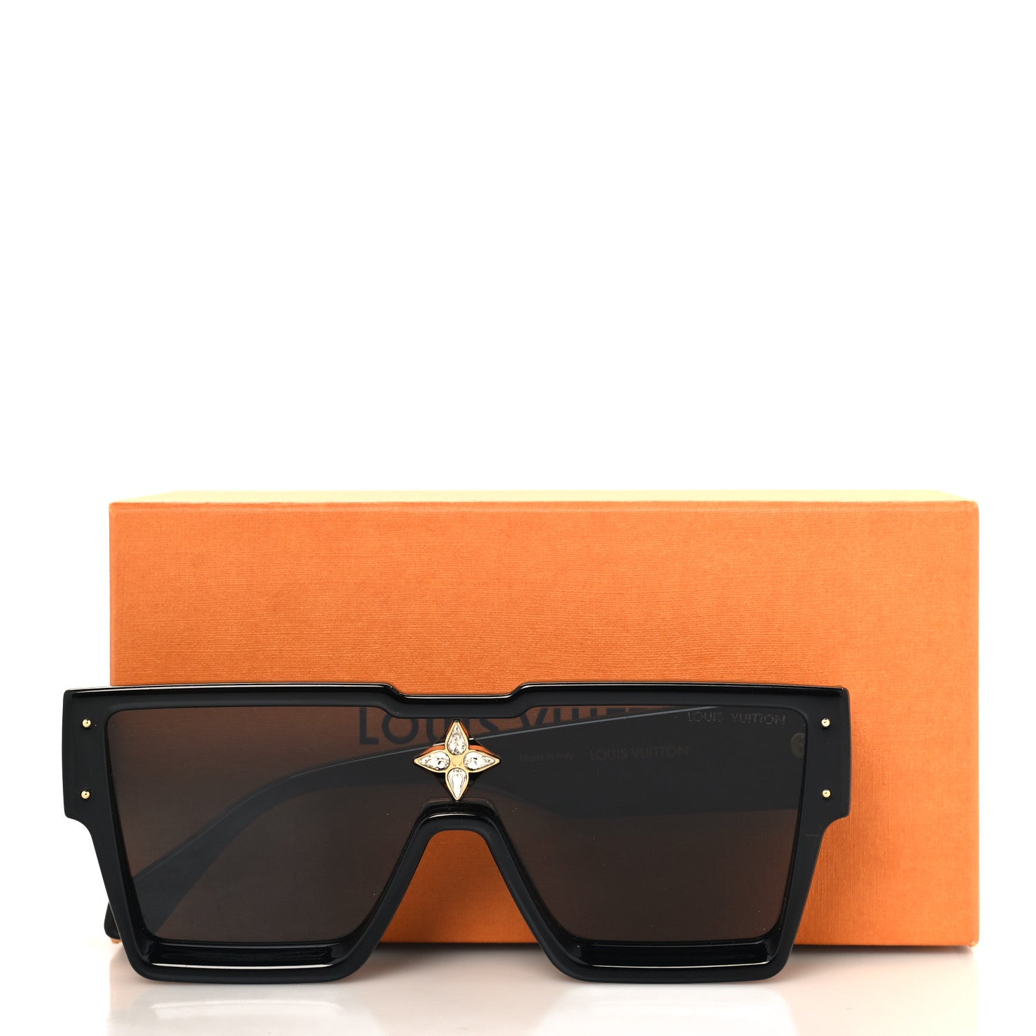 Louis Vuitton Acetate Swarovski Crystal Cyclone Sunglasses Z1578W