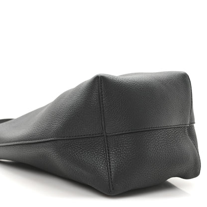 The Row Grained Calfskin Small N/S Park Tote Black 7 of 8