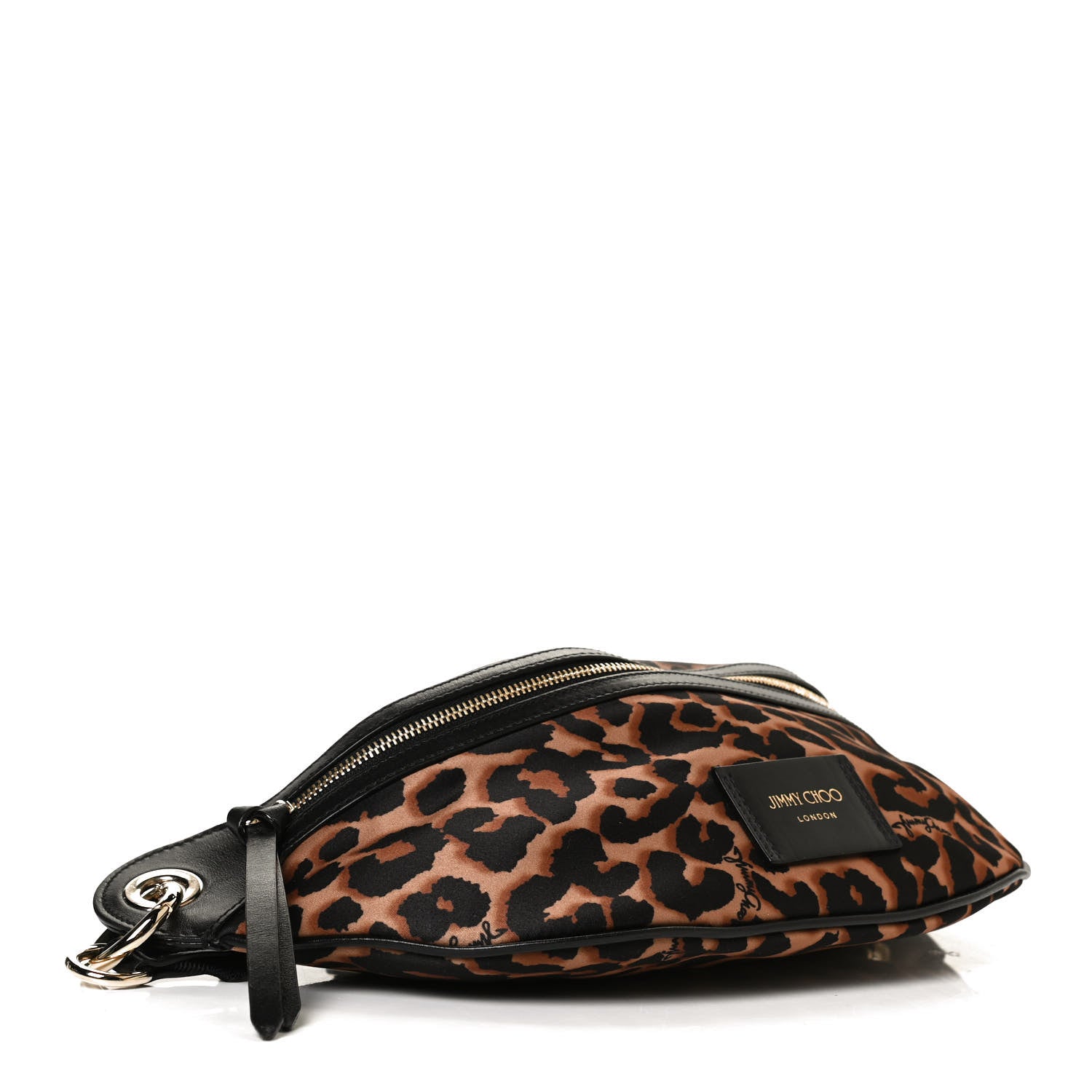 Jimmy Choo Nylon Leopard Candice Belt Bag 4 of 12