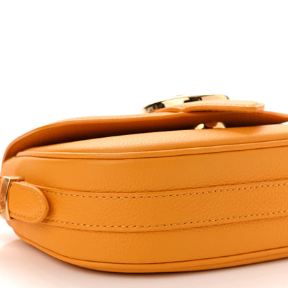 Louis Vuitton Grained Calfskin LV Pont 9 Soft PM Sunbeam 8 of 10