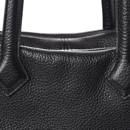 Hermes Taurillon Clemence Victoria II 35 Black 7 of 10
