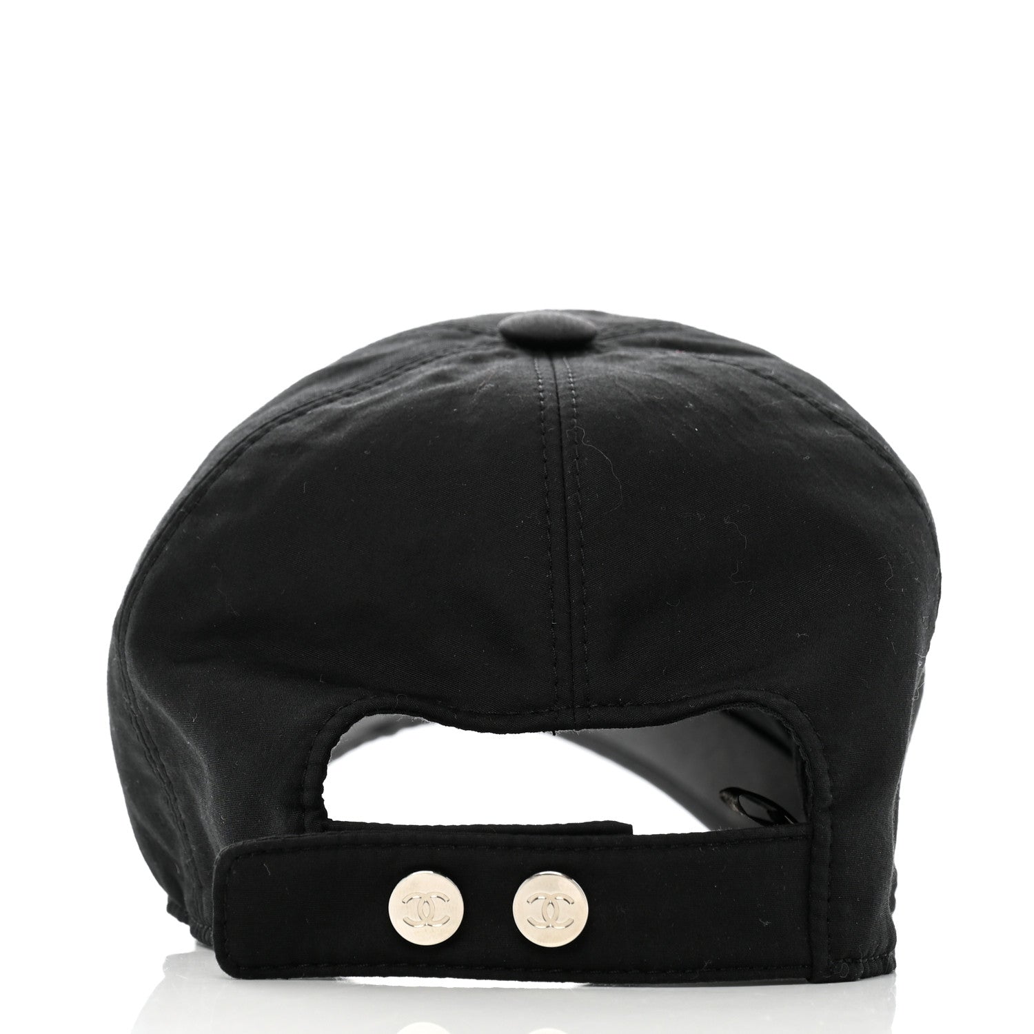 Chanel Cotton CC Cap Hat Black 6 of 10