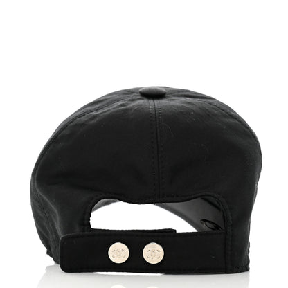 Chanel Cotton CC Cap Hat Black 6 of 10
