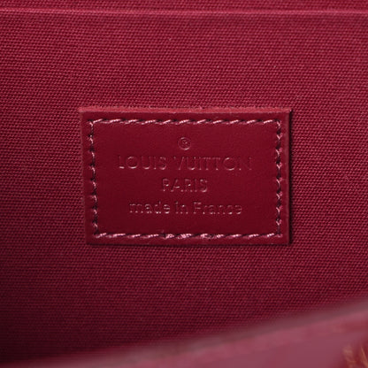 Louis Vuitton Vernis Felicie Chain Wallet Magenta 10 of 11