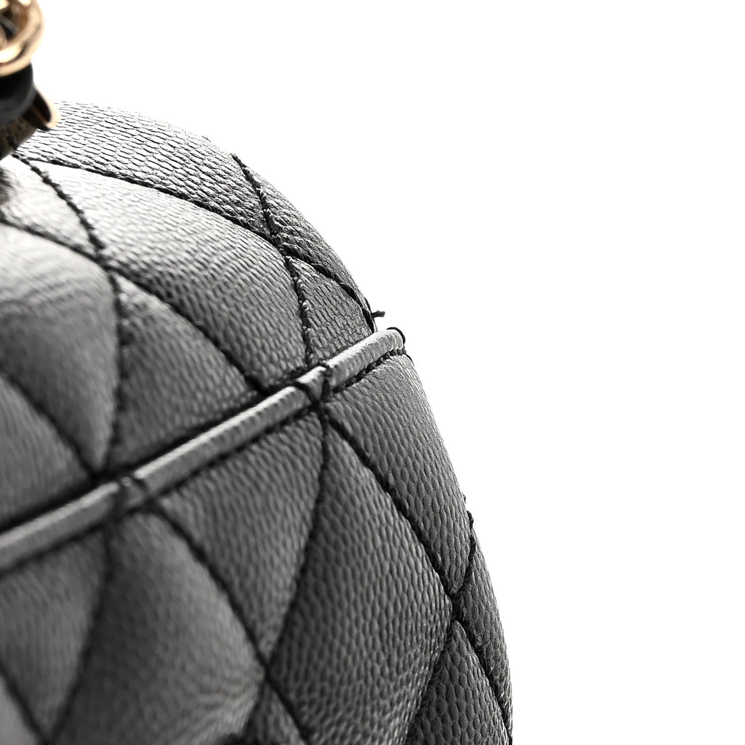 Chanel Caviar Quilted Small Coco Handle Flap Black 11 of 12