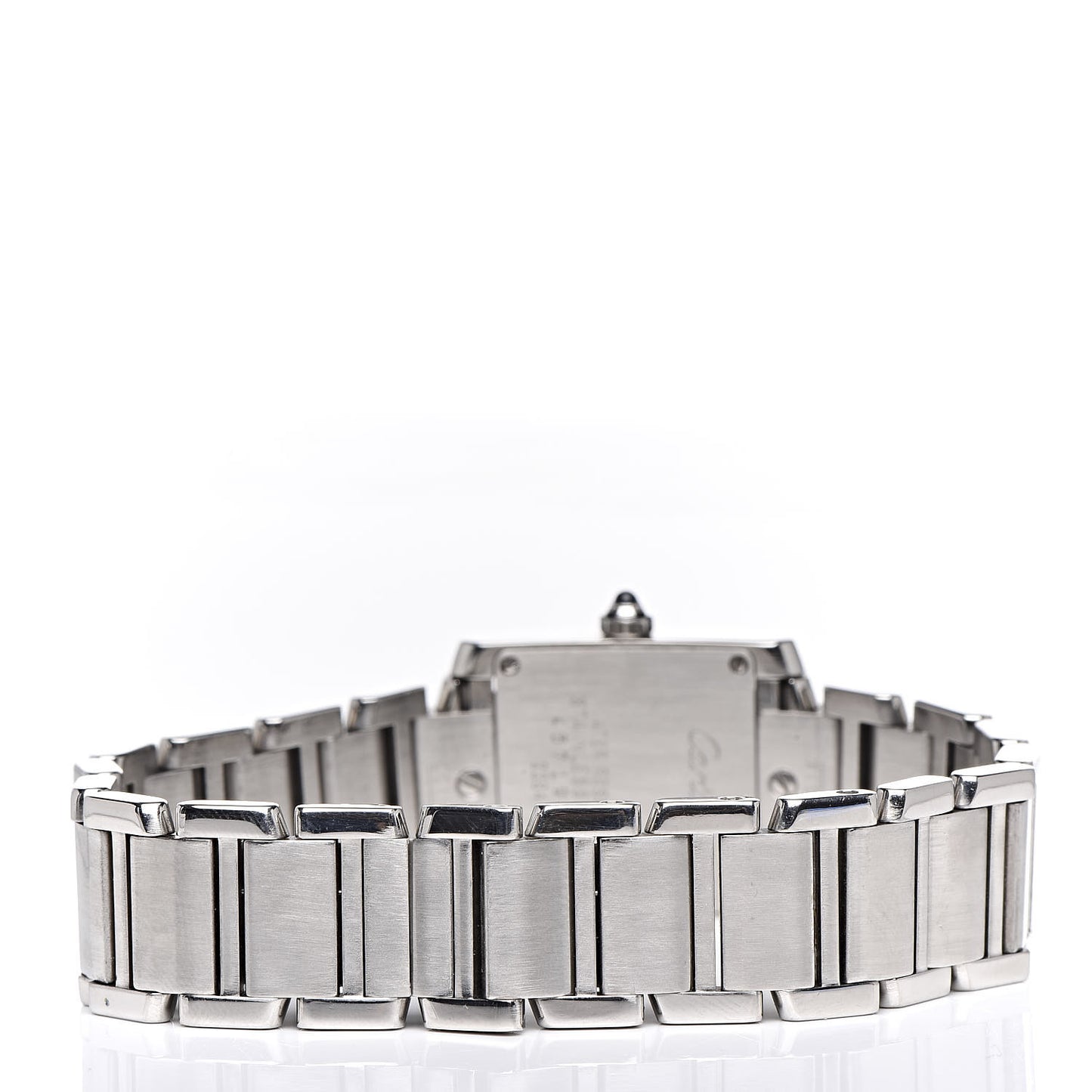 Stainless Steel 20mm Tank Francaise Quartz Watch