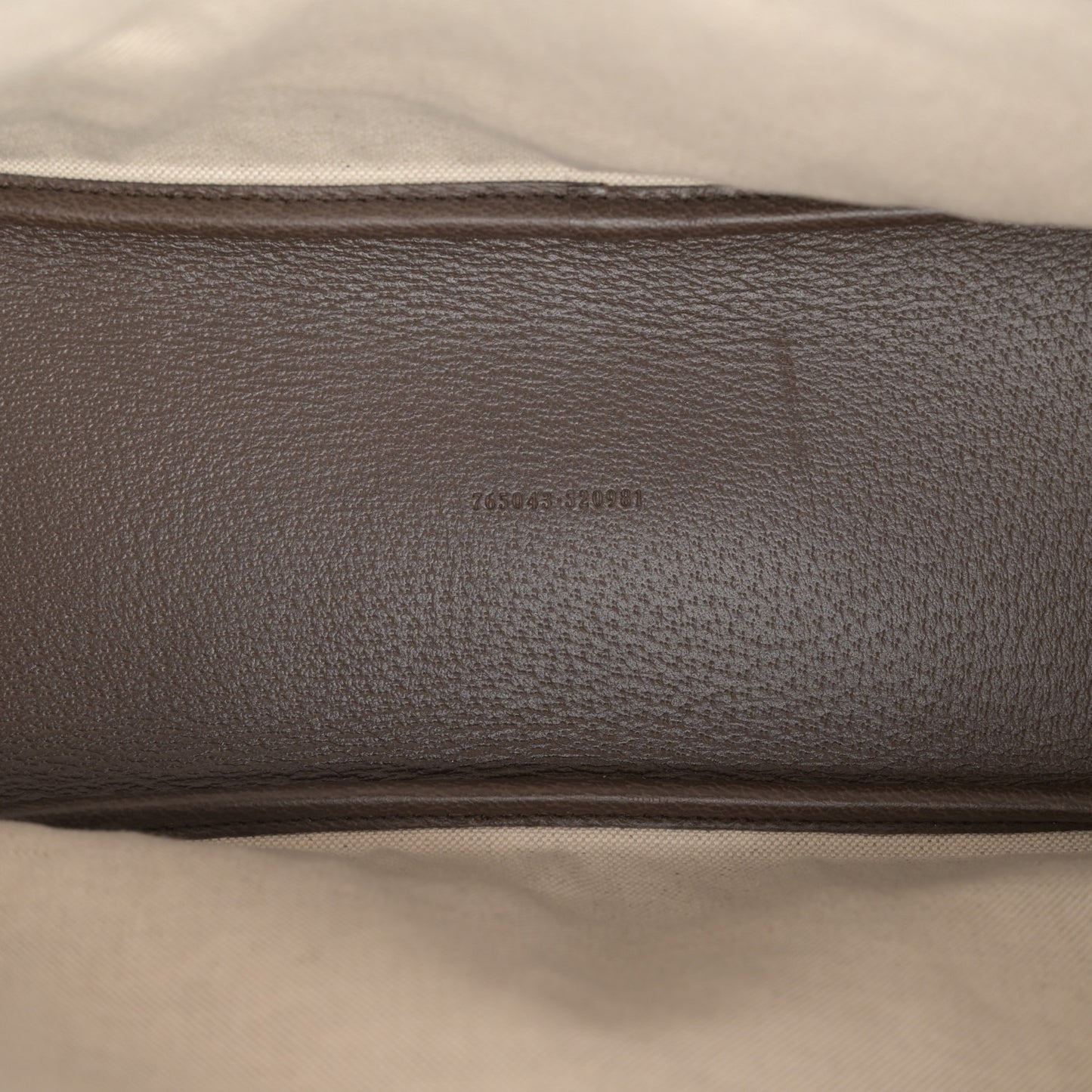 GG Supreme Monogram Textured Calfskin Small Ophidia Shoulder Tote Bag Beige Ebony New Acero