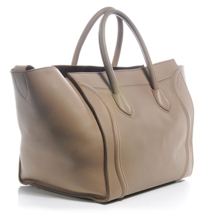 Celine Smooth Calfskin Large Phantom Luggage Dune 3 of 7