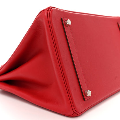 Hermes Epsom Birkin 35 Rouge Casaque 9 of 12