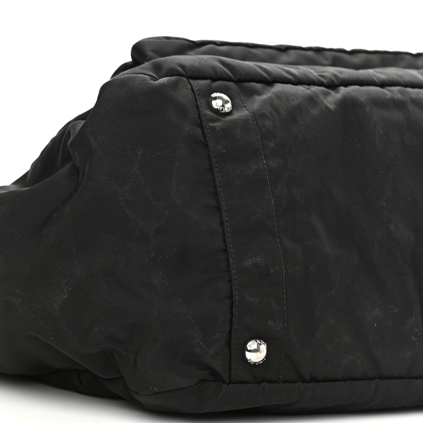 Tessuto Nylon Diaper Bag Black