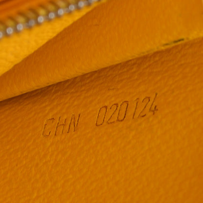 Goyard Goyardine Matignon Zip Around GM Wallet Yellow 7 of 7