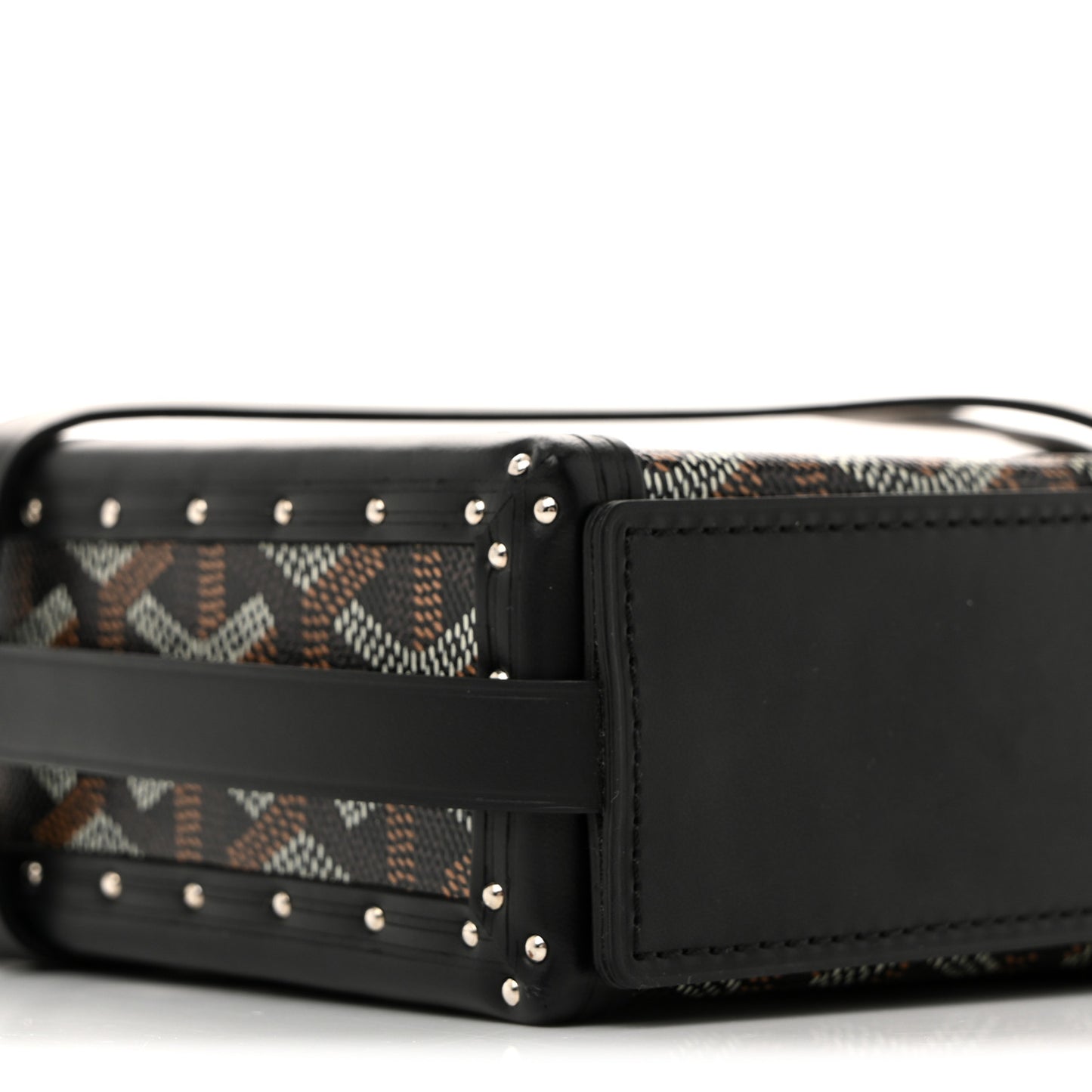 Goyardine Minaudiere Trunk Bag Black