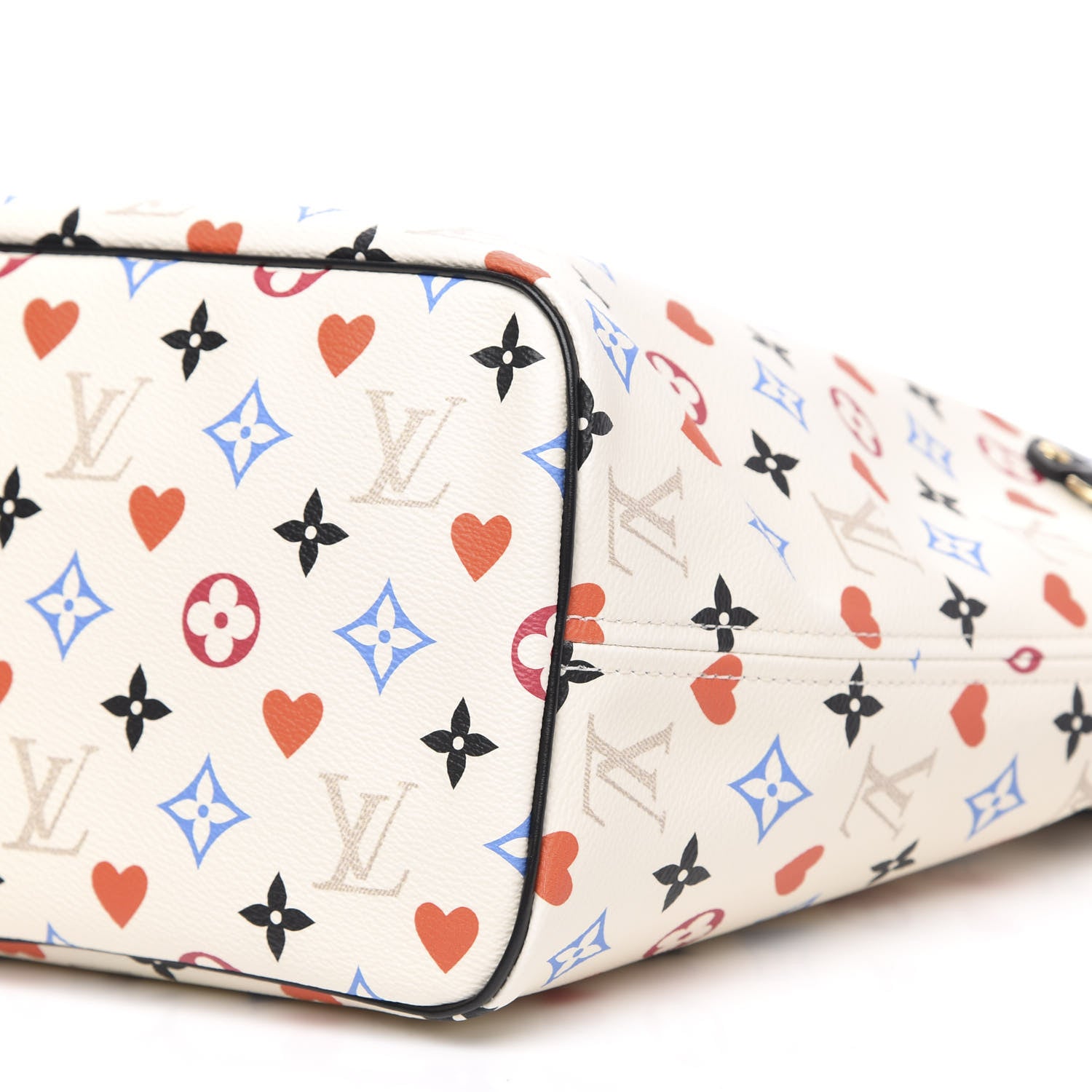 Louis Vuitton Game On Neverfull MM White 9 of 10