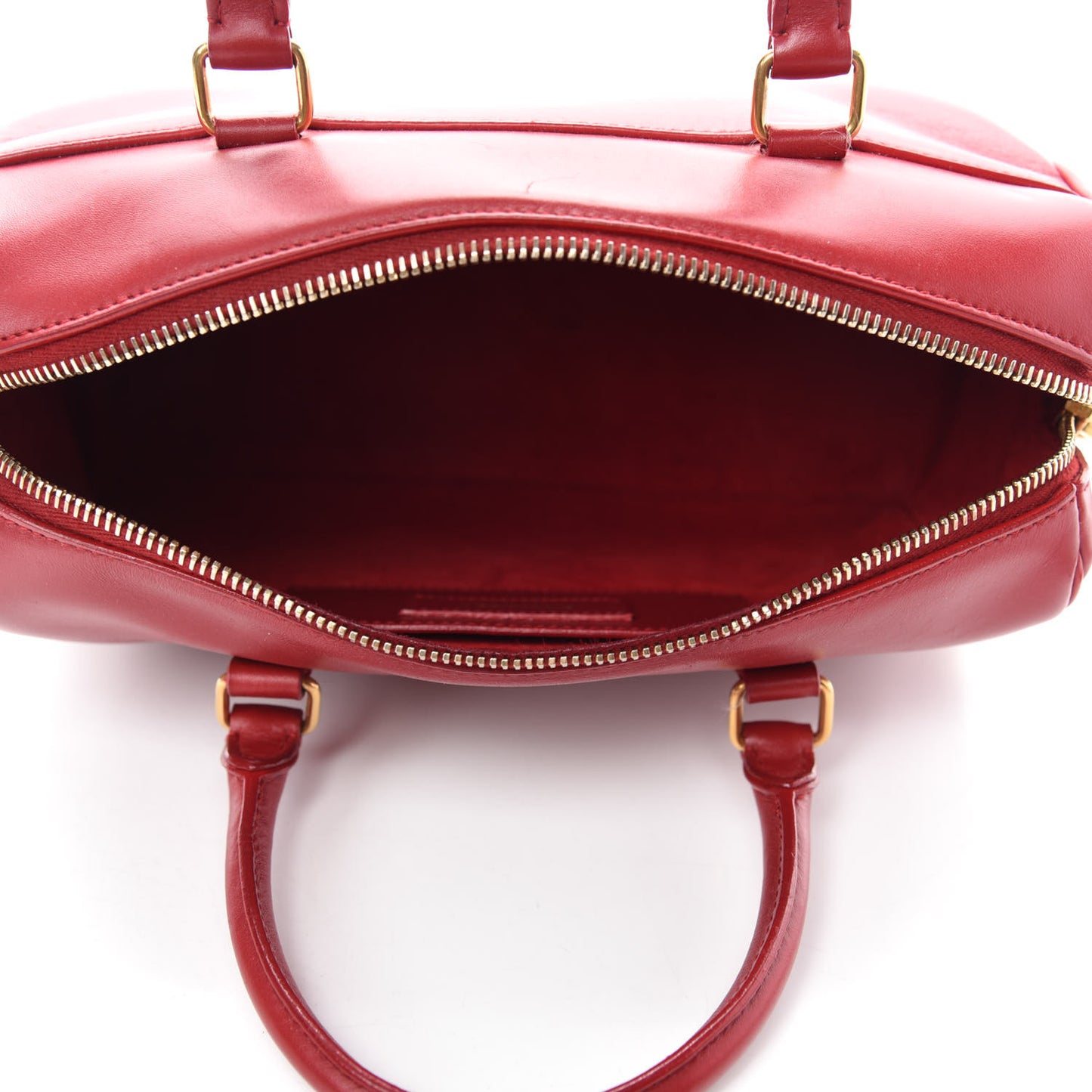 Calfskin Classic Baby Duffle Red