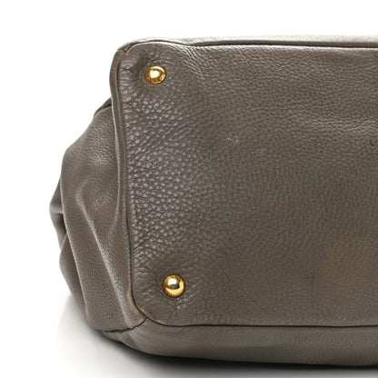 Prada Vitello Daino Tote Argilla 7 of 19