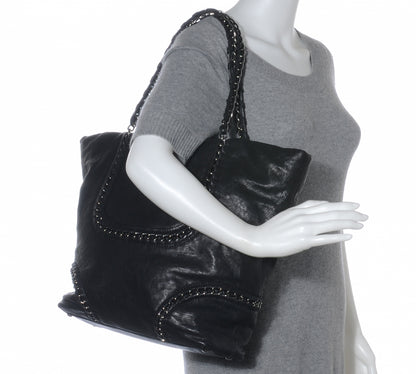 Chanel Calfskin Luxe Ligne Tote Black 2 of 7