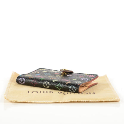 Louis Vuitton Monogram Multicolor Carnet de Bal Mini Agenda Cover Black 4 of 7