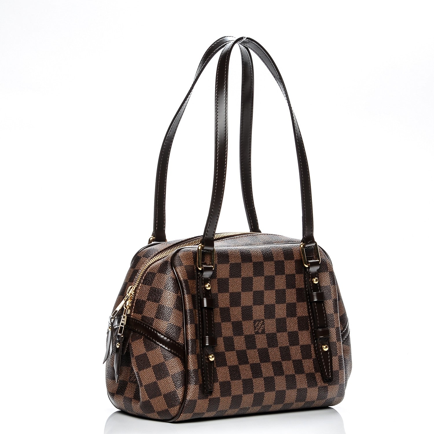Louis Vuitton Damier Ebene Rivington PM 3 of 8