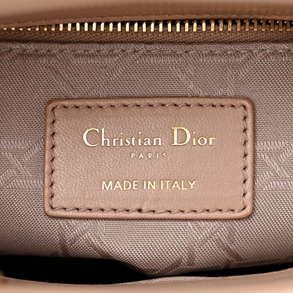Christian Dior Lambskin Cannage Small Lucky Badges My Lady Dior Taupe 6 of 11