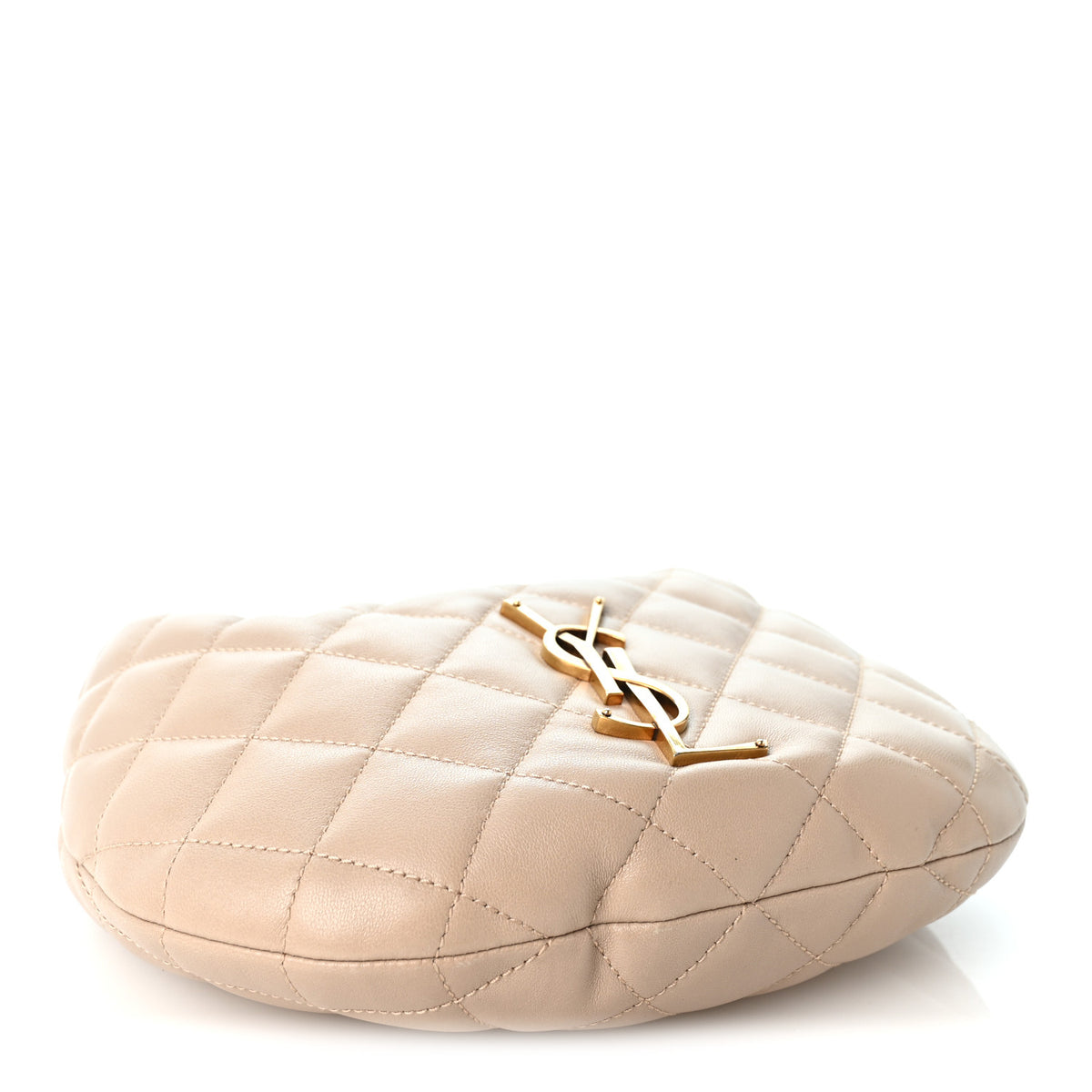Lambskin Quilted Icarino Bag Dark Beige