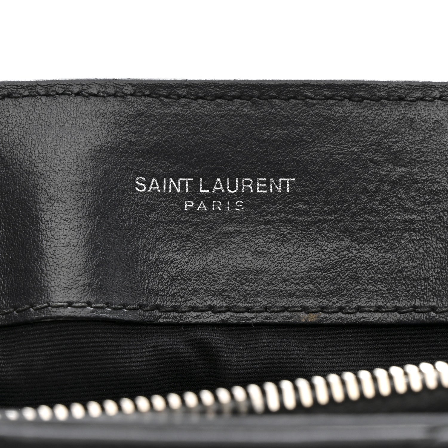 Saint Laurent Calfskin Y Quilted Monogram Medium Loulou Chain Satchel Storm 7 of 16