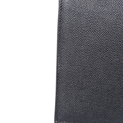 Saint Laurent Grain De Poudre Classic Monogram Kate Clutch Black 13 of 13
