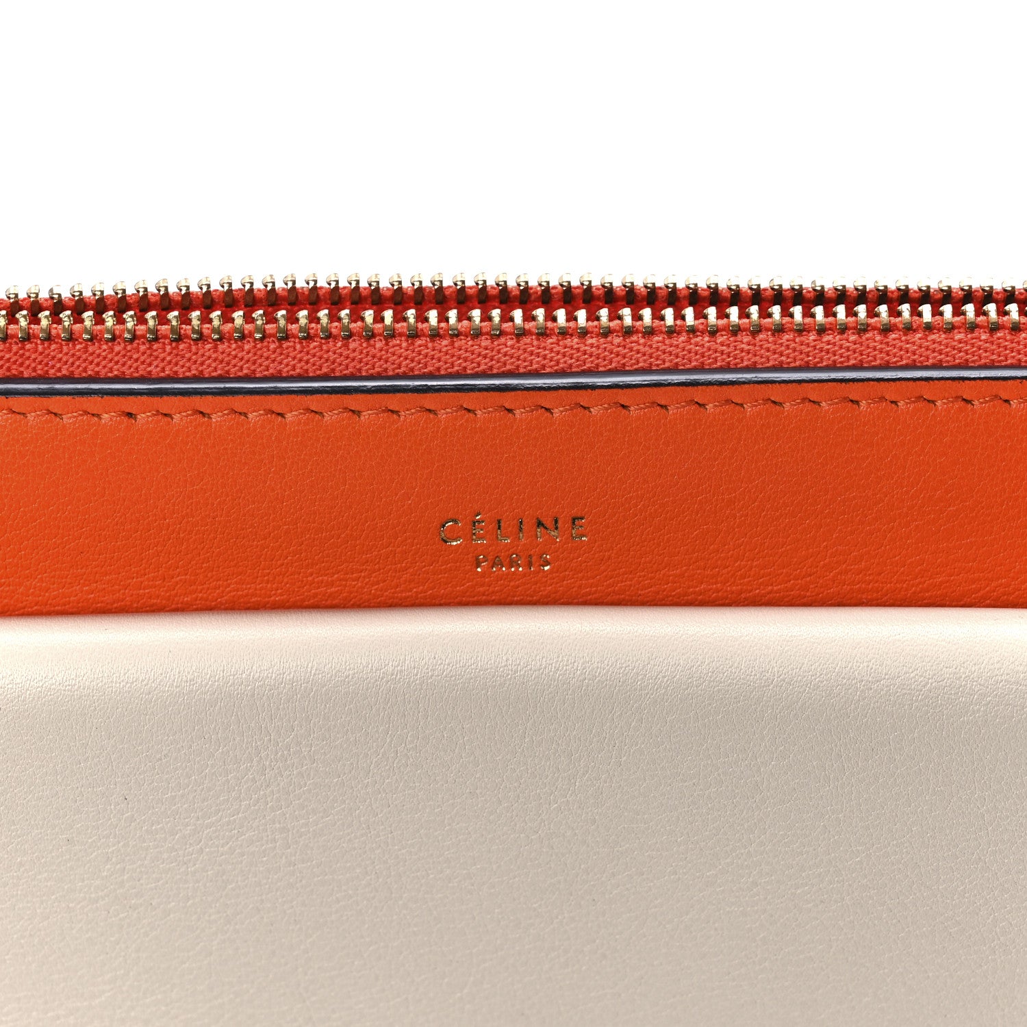Celine Smooth Calfskin Medium Pocket Clutch On Chain Multicolor 6 of 10
