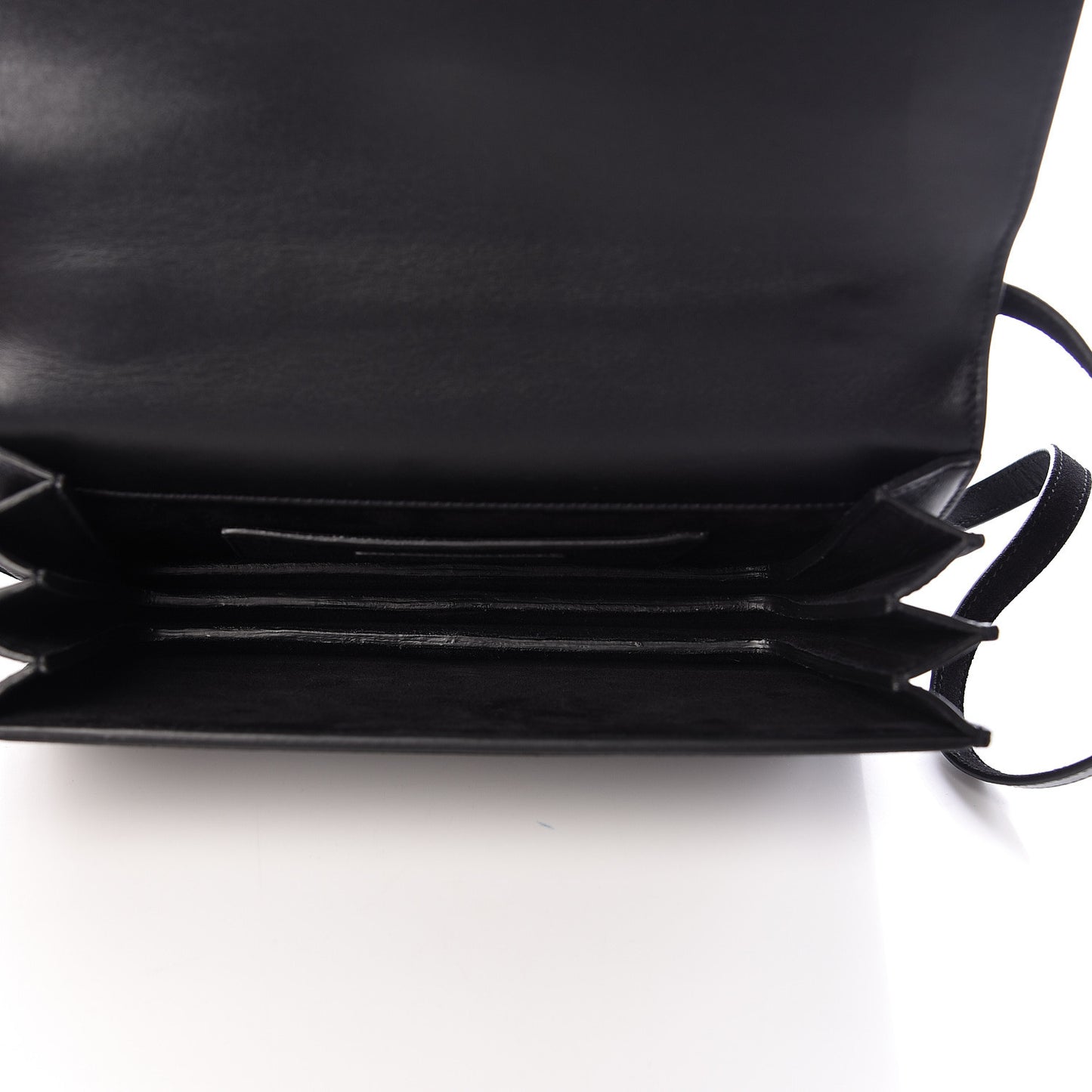 Suede Monogram Small Dylan Shoulder Bag Black