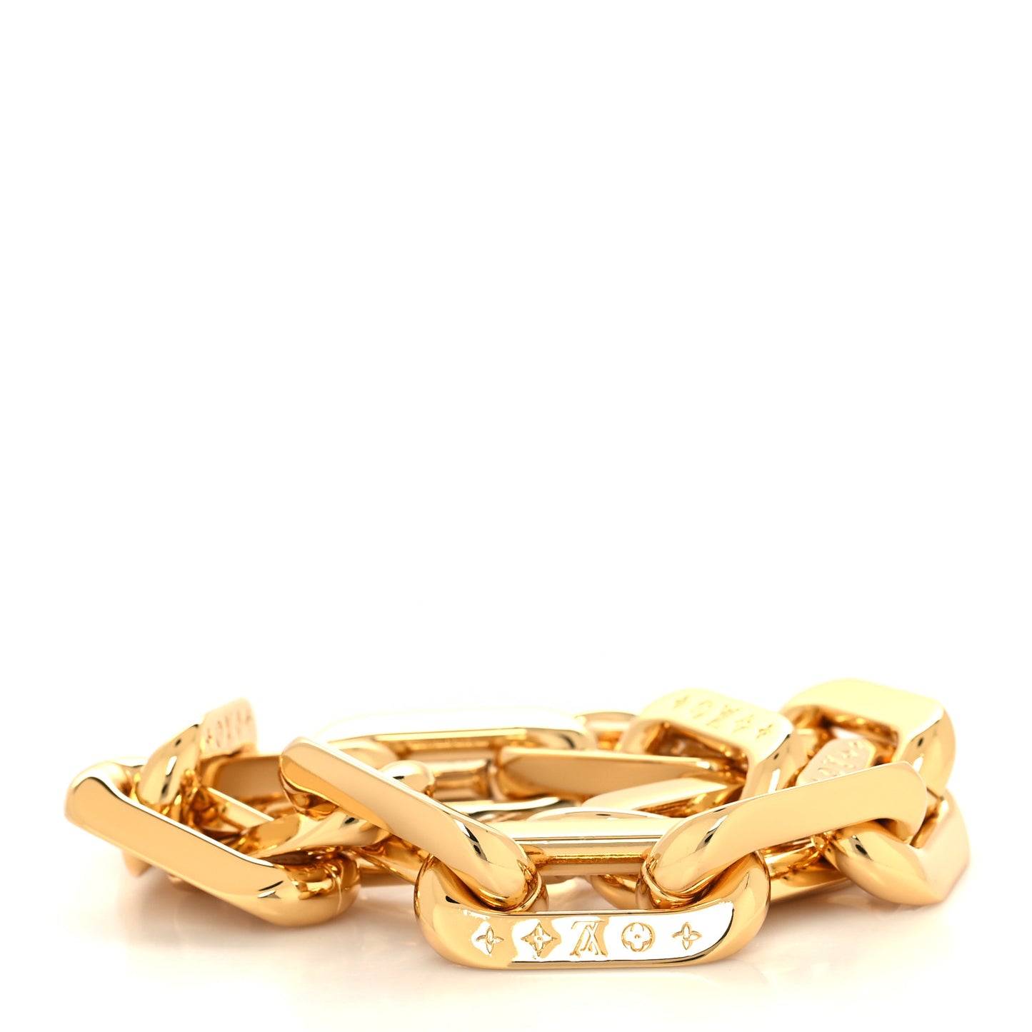 Metal Coussin MM Chain Strap Gold