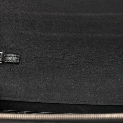 Fendi Vitello Elite Mink Fur Studded Karlito Tube Wallet on Chain Black 12 of 13