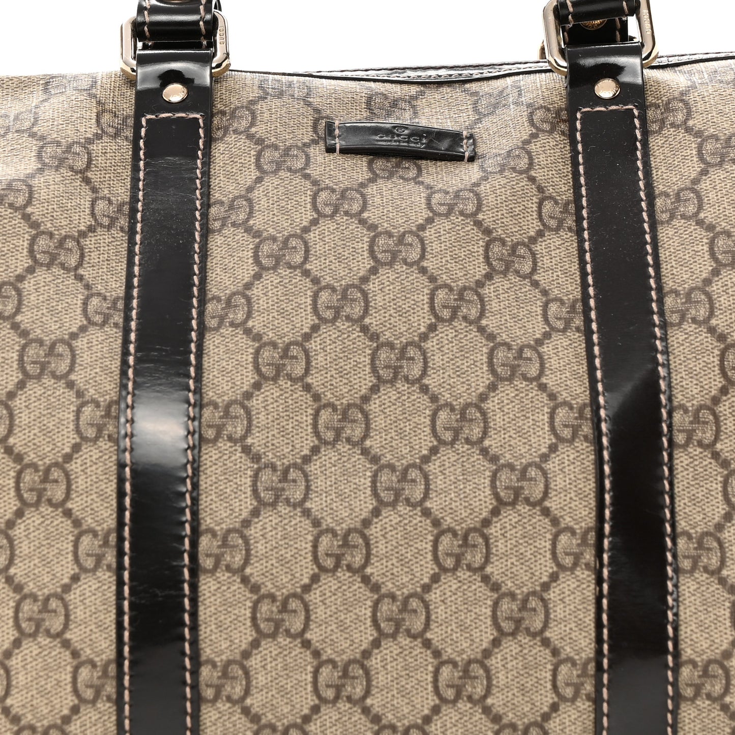 GG Plus Monogram Medium Joy Boston Dark Brown
