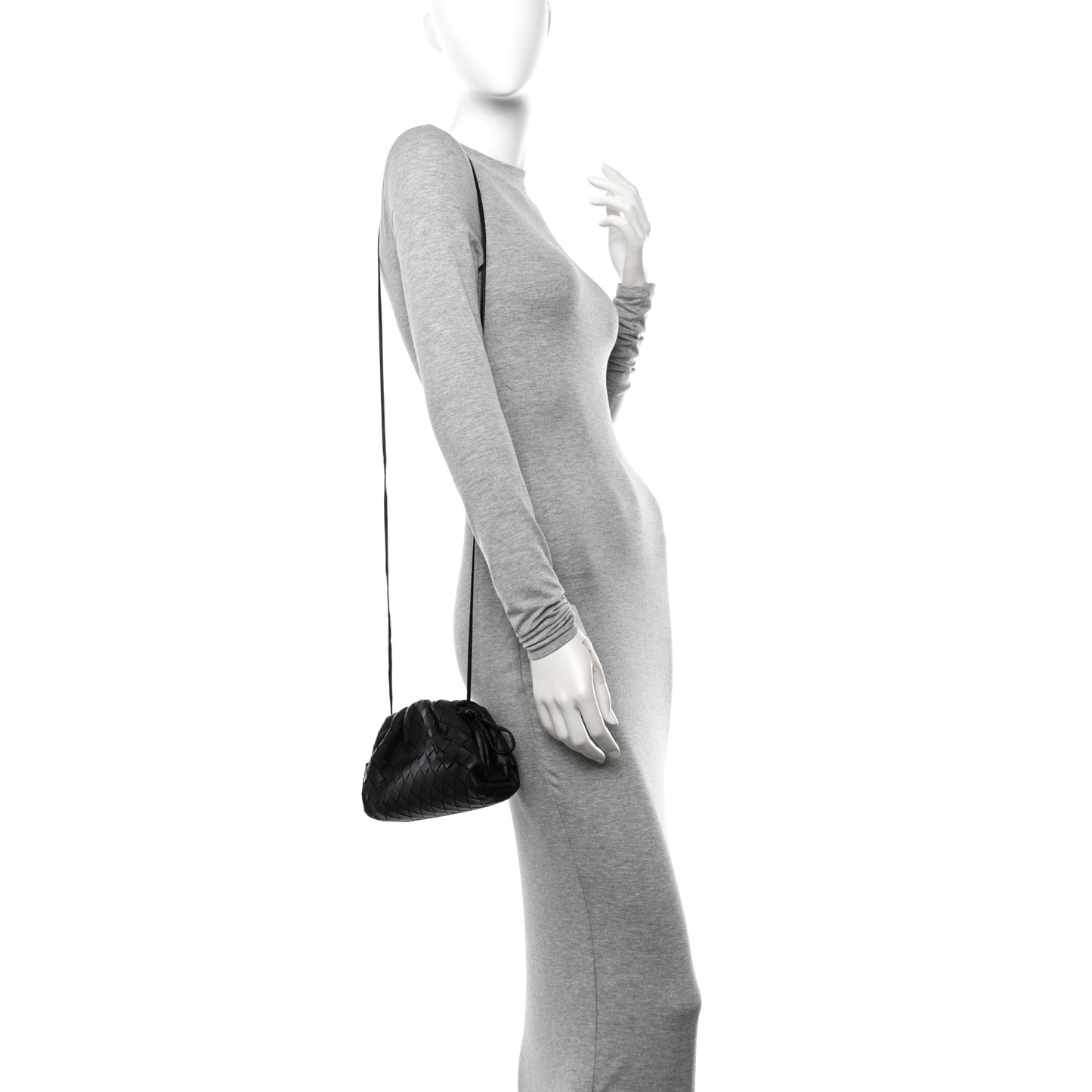 Nappa Intrecciato The Mini Pouch Black