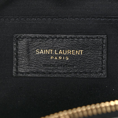 Saint Laurent Calfskin Matelasse Monogram Lou Camera Bag Black 6 of 8