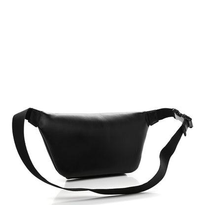 Balenciaga Supple Calfskin Signature Logo Large Everyday Beltpack Black 2 of 10