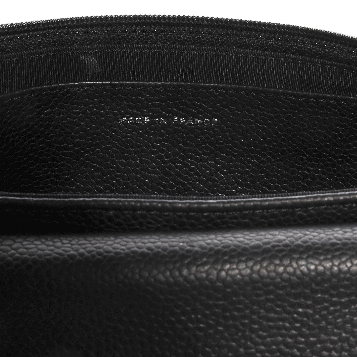 Caviar Half Moon Wallet On Chain WOC Black