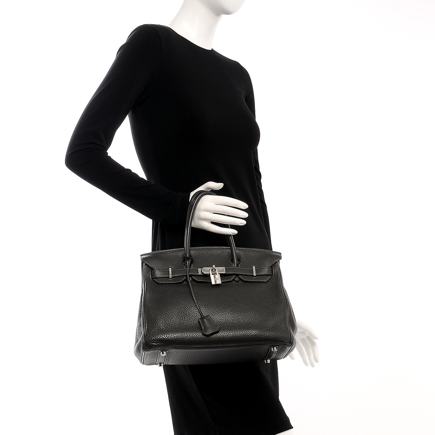 Taurillon Clemence Birkin 30 Graphite