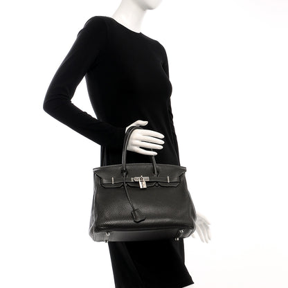 Hermes Taurillon Clemence Birkin 30 Graphite 2 of 28