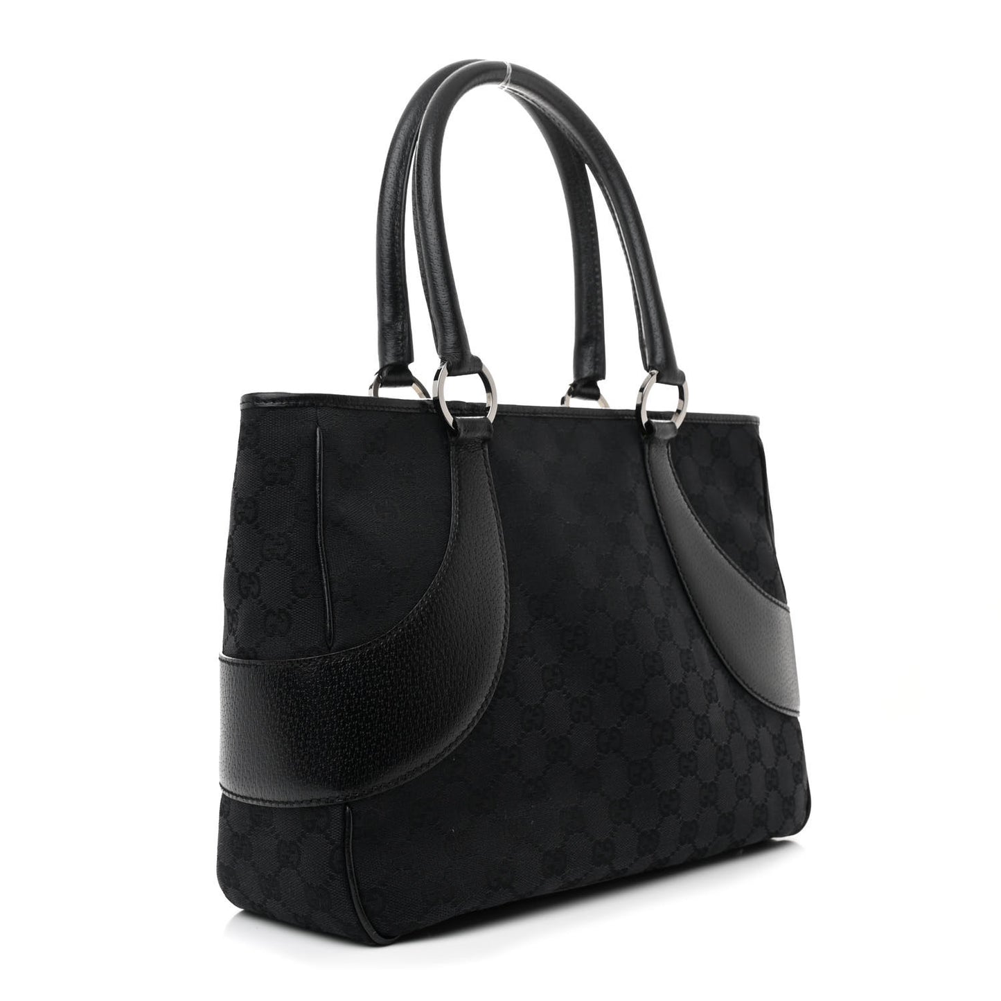 Monogram Shoulder Bag Black