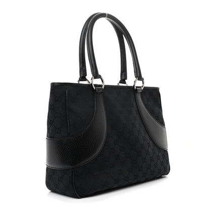 Gucci Monogram Shoulder Bag Black 3 of 10