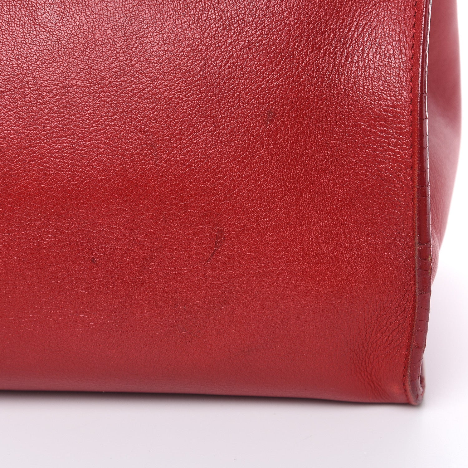 Saint Laurent Calfskin Small Classic Y Cabas Rouge Orient 16 of 21