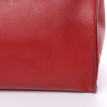 Saint Laurent Calfskin Small Classic Y Cabas Rouge Orient 16 of 21