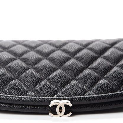Chanel Caviar Quilted Timeless Clutch Black 10 of 11