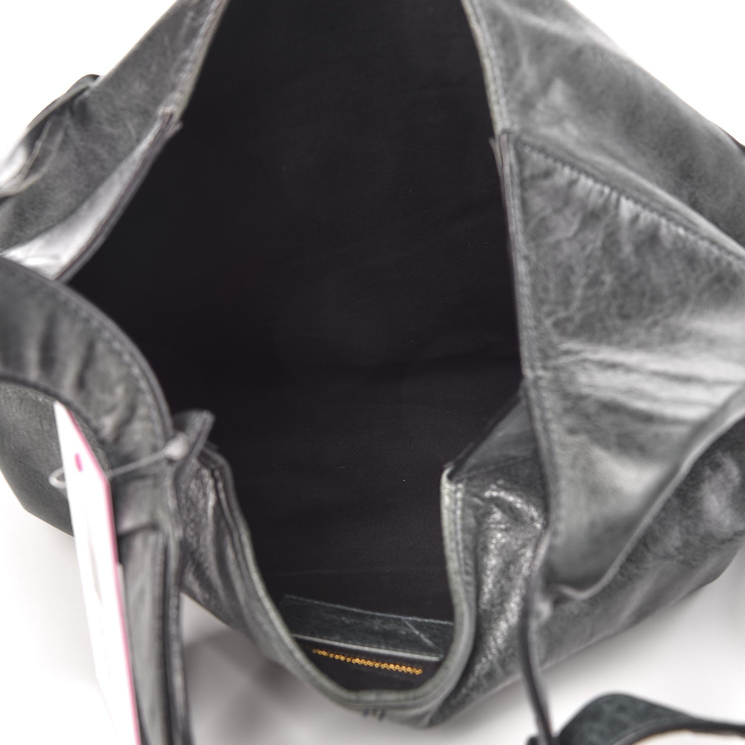 Balenciaga Agneau Giant 21 Gold Hardware Maxi Besace Messenger Anthracite 5 of 7