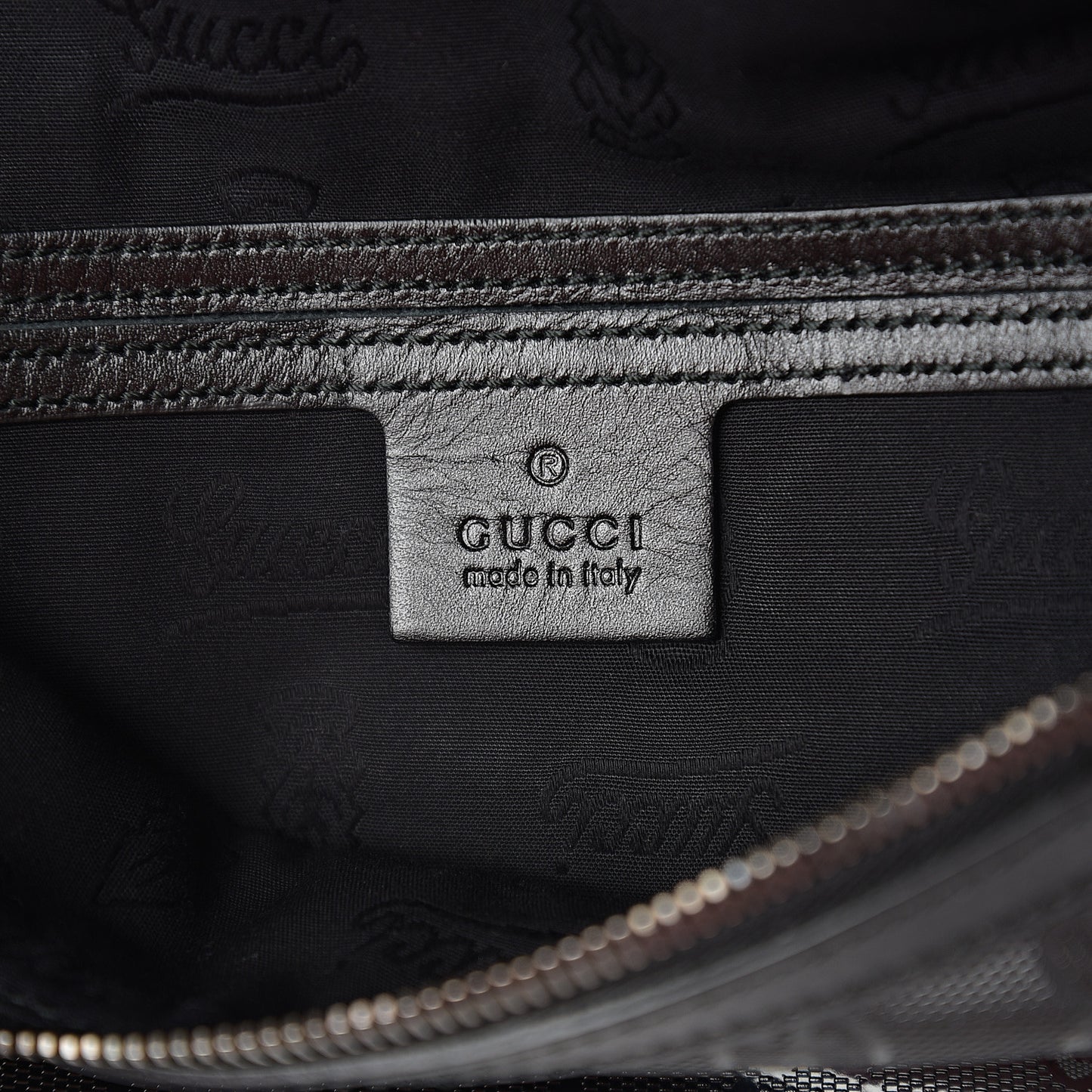 Imprime Monogram Belt Bag Black