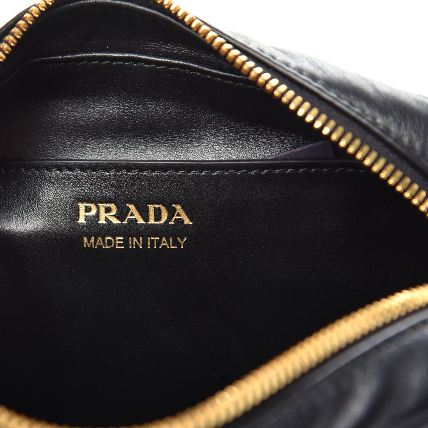 Soft Calfskin Diagramme Camera Bag Black