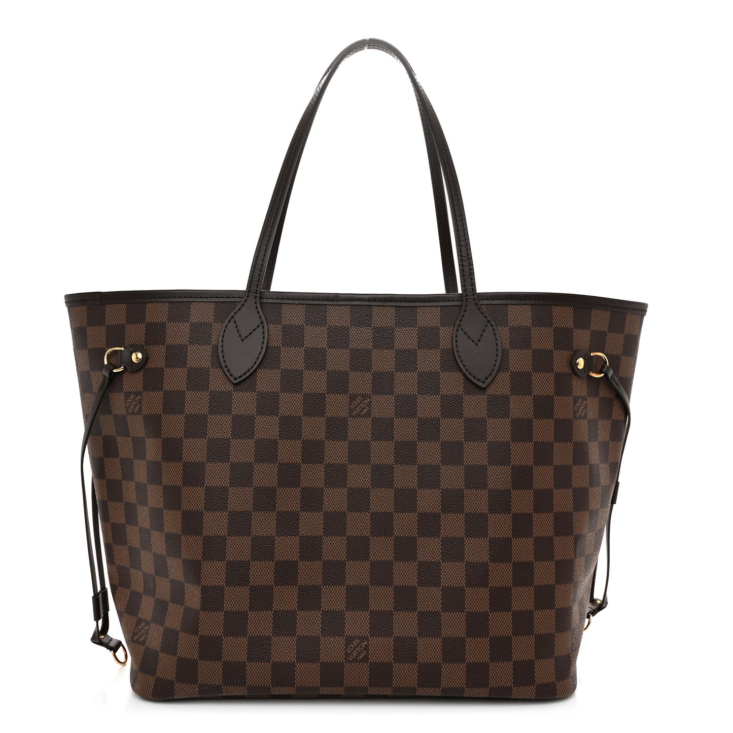 Damier Ebene Neo Neverfull MM Rose Ballerine